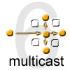 Multicast using M6Bone